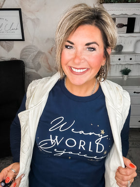 Weary World Rejoices Long Sleeve Tee