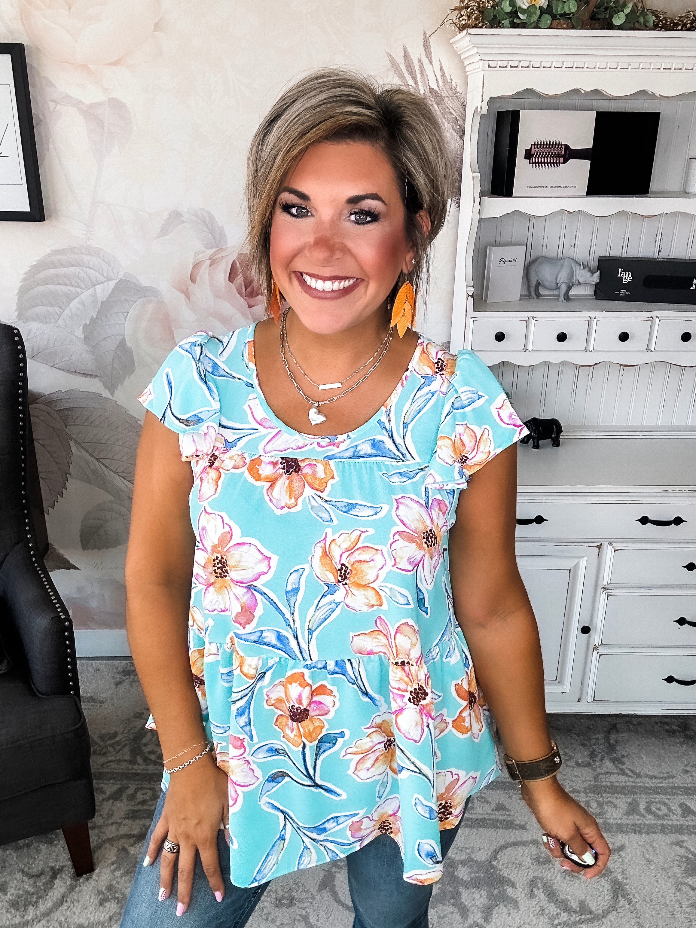 Away She Goes Blouse