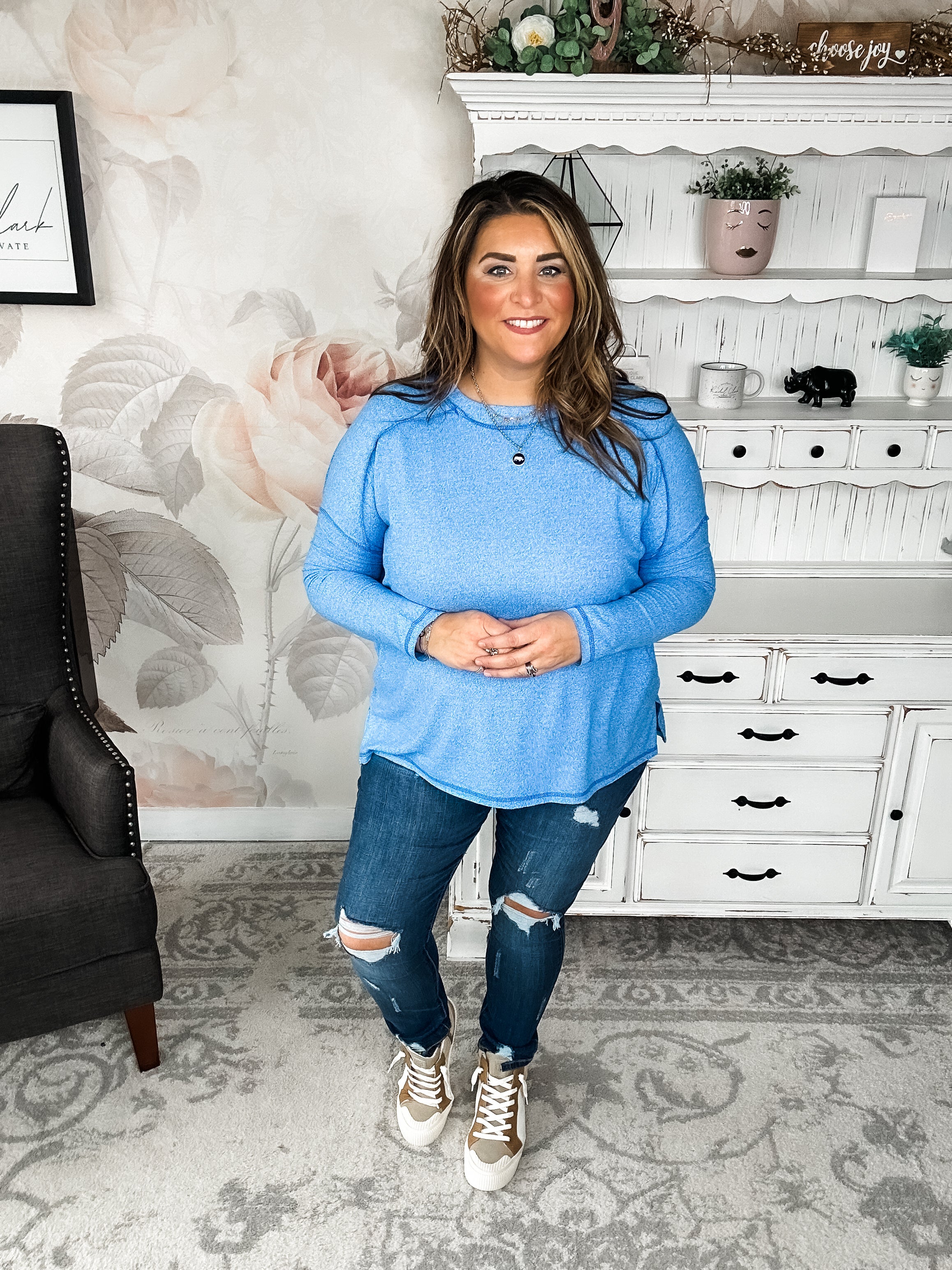 BLACK FRIDAY EXCLUSIVE - Midnight Mover Pullover - Ocean Blue