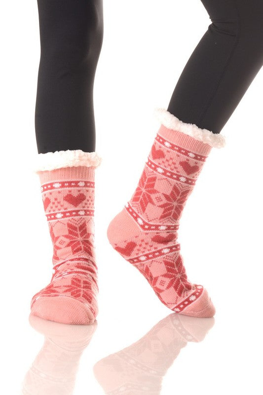 BLACK FRIDAY EXCLUSIVE - Sherpa Lined Slipper Socks