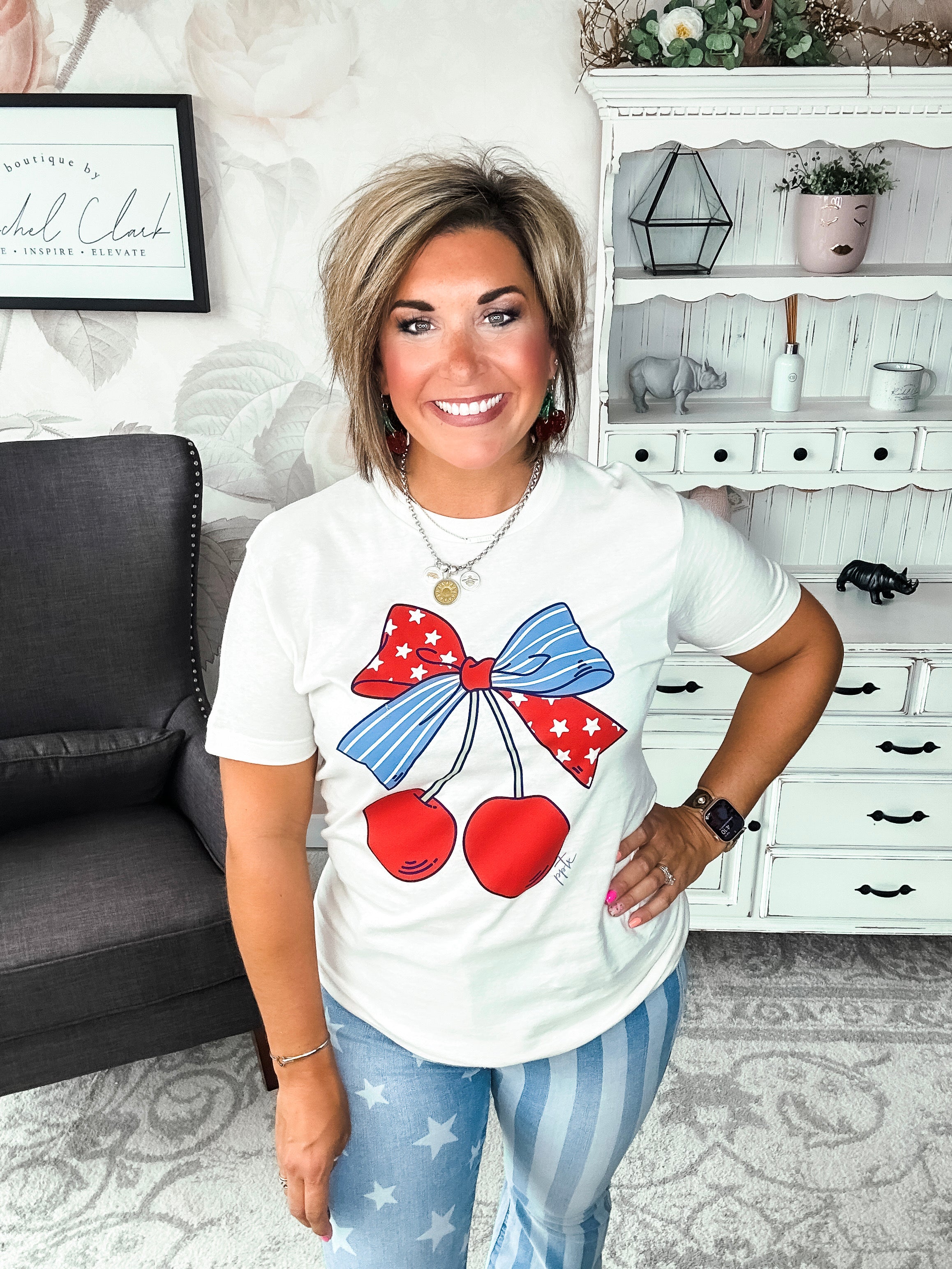 Cherry 'Merica Graphic Tee