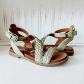 Sylvie Braided Sandal - Sage