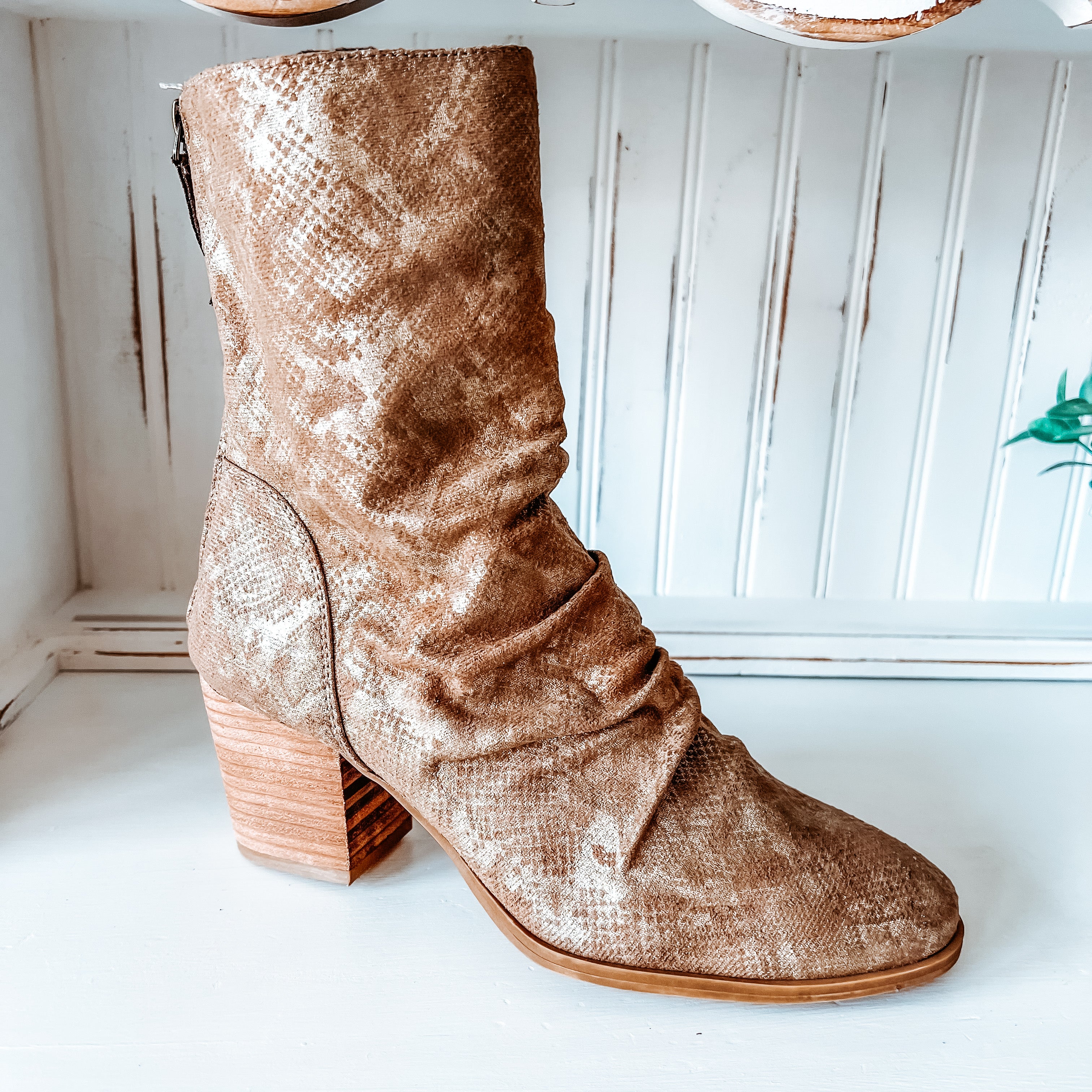 Preston Boot - Taupe Snake