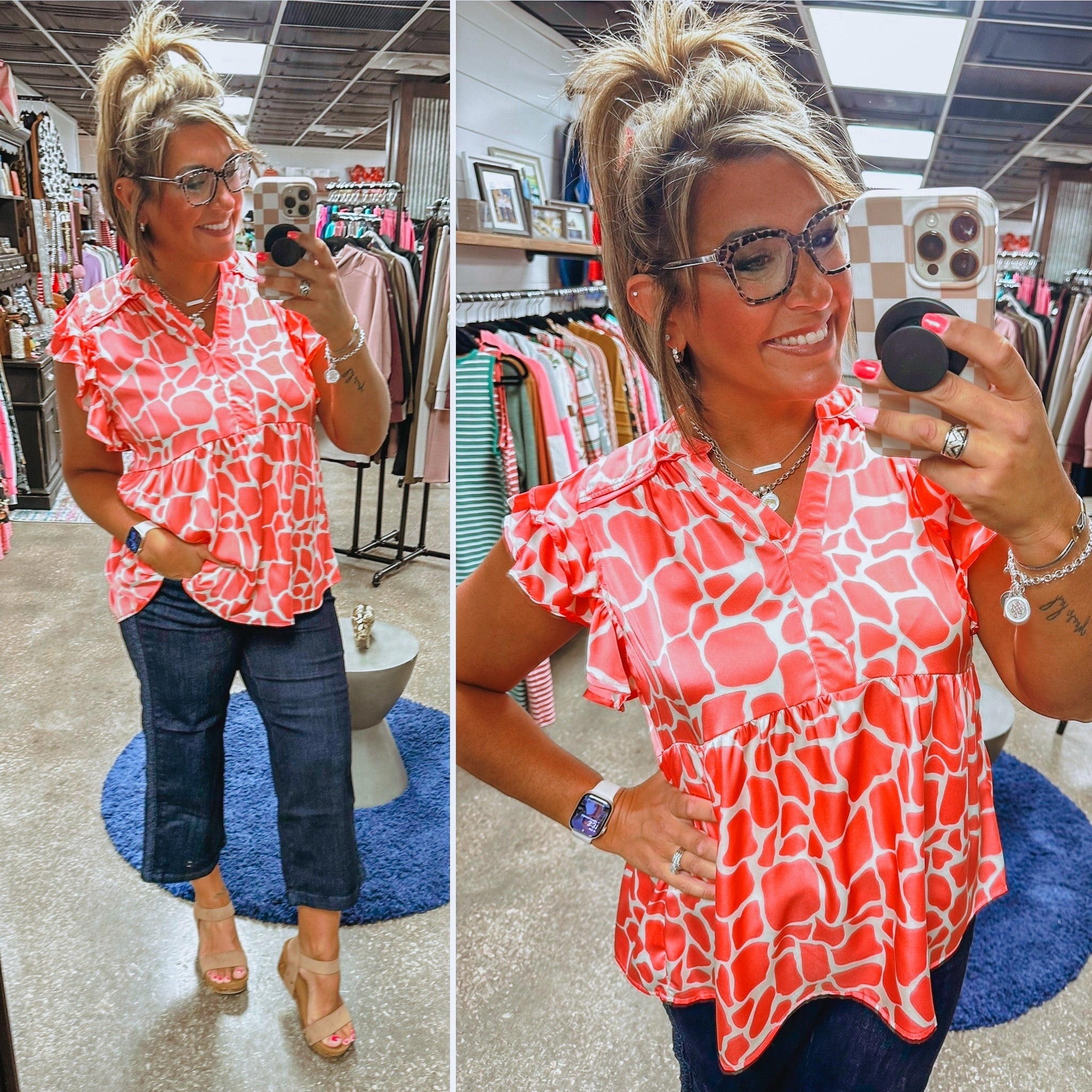 Wild Side, Wild Ride Blouse