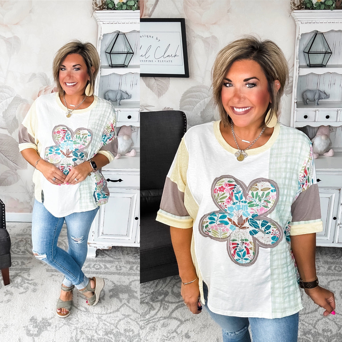 Anything Goes Girl Tunic Top