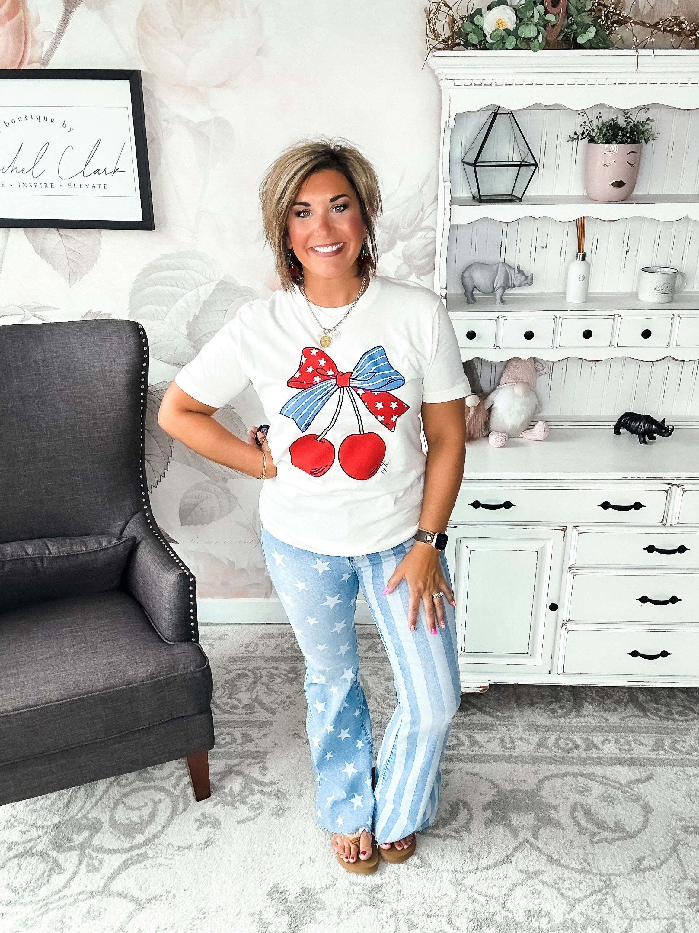 Cherry 'Merica Graphic Tee