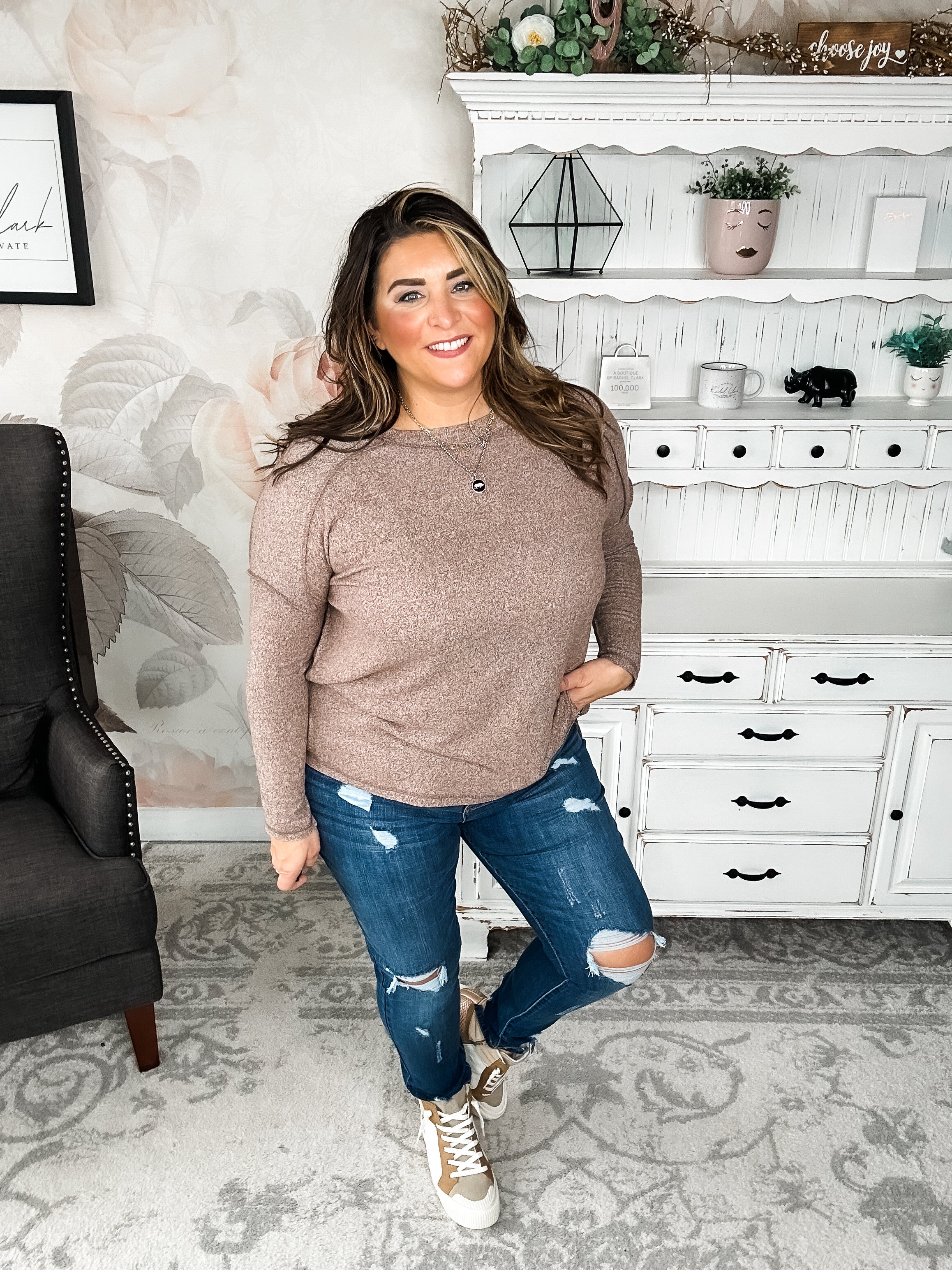 BLACK FRIDAY EXCLUSIVE - Midnight Mover Pullover - Brown