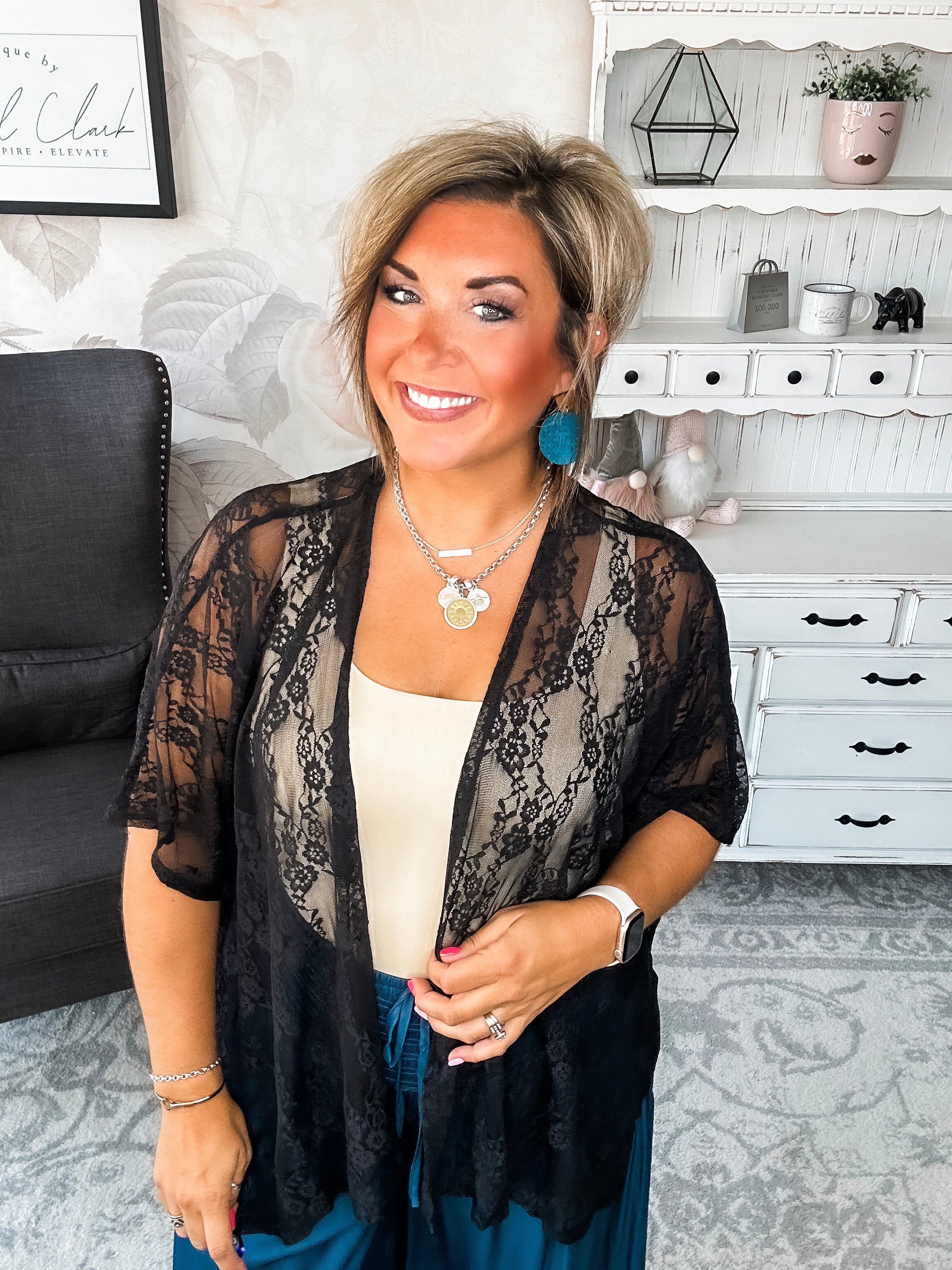Natural Obsession Kimono - Black