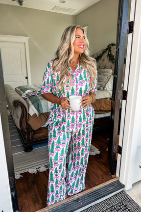 'Tis The Season Luxe Pajama Set