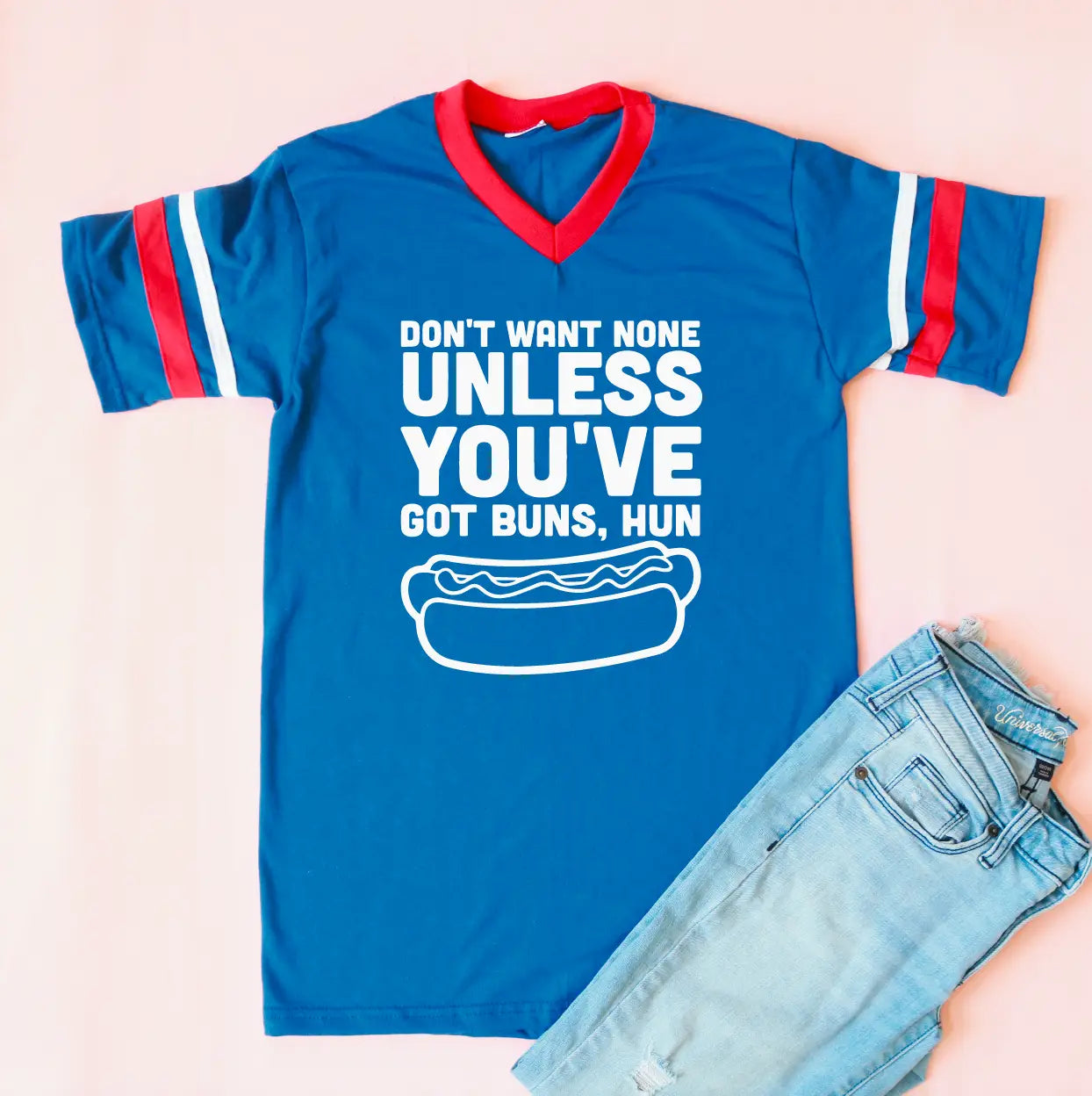 Buns Hun Ringer Graphic Tee
