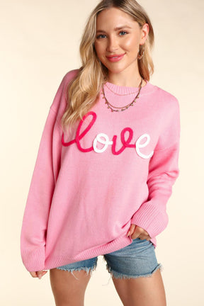 l o v e Spells LOVE Sweater
