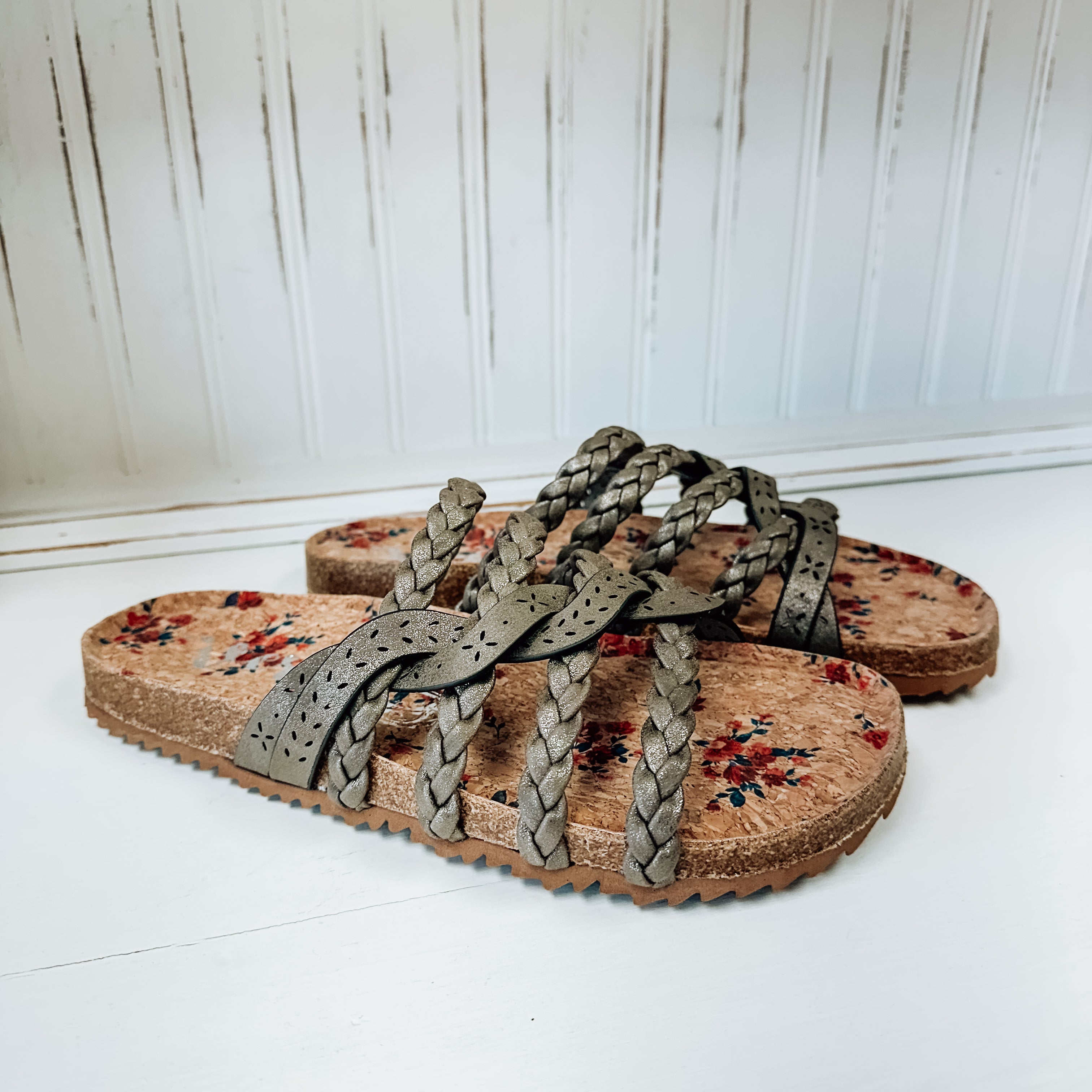 Jade Sandal - Grey