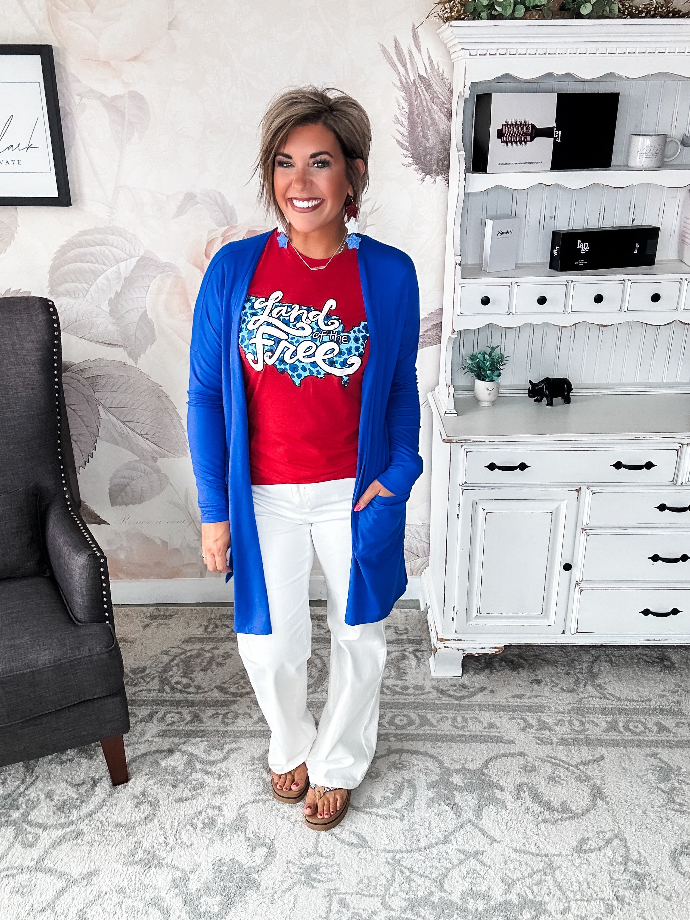 Land of the Free Graphic Tee