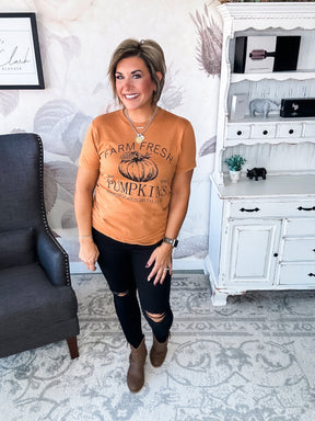 Farm Fresh Pumpkins Graphic Tee