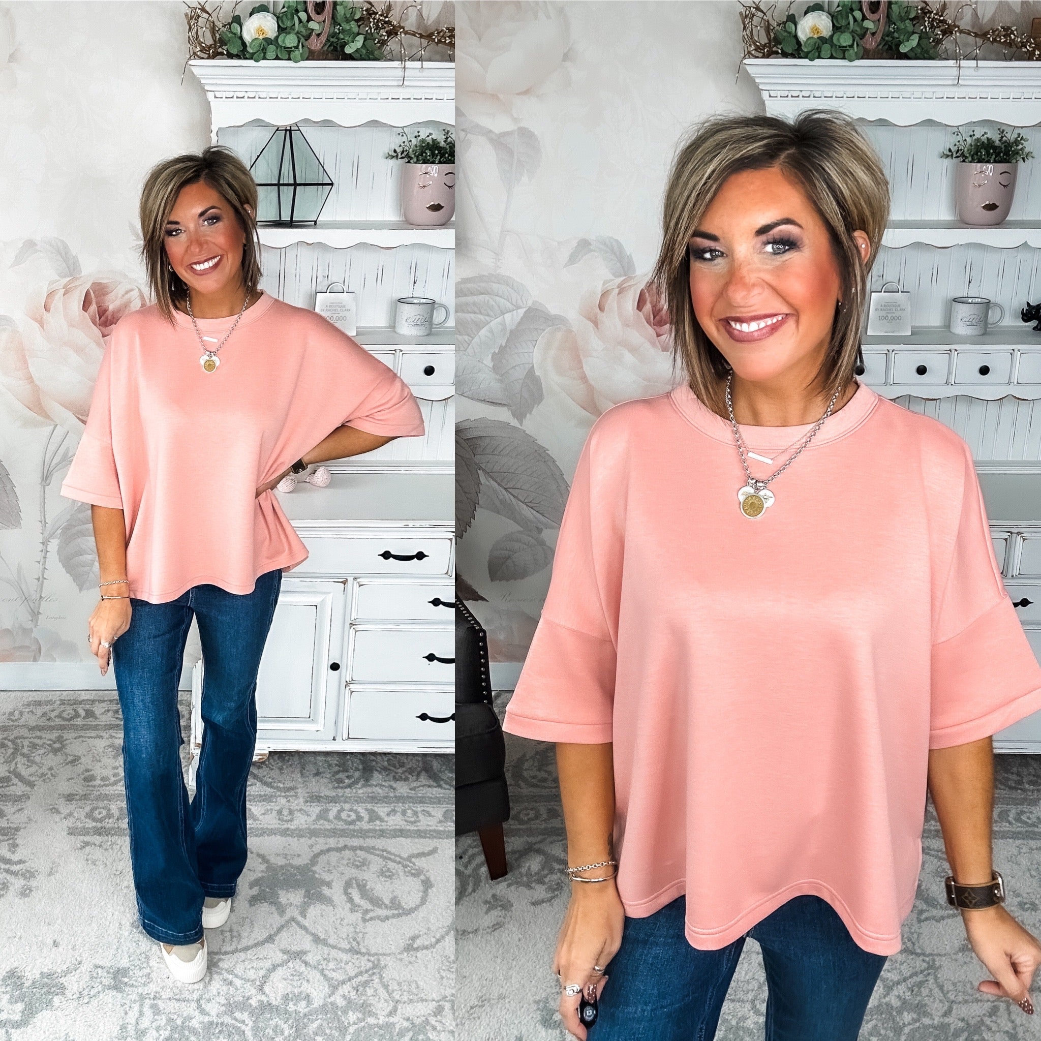 Nightfall Nomad Pullover - Tan Rose