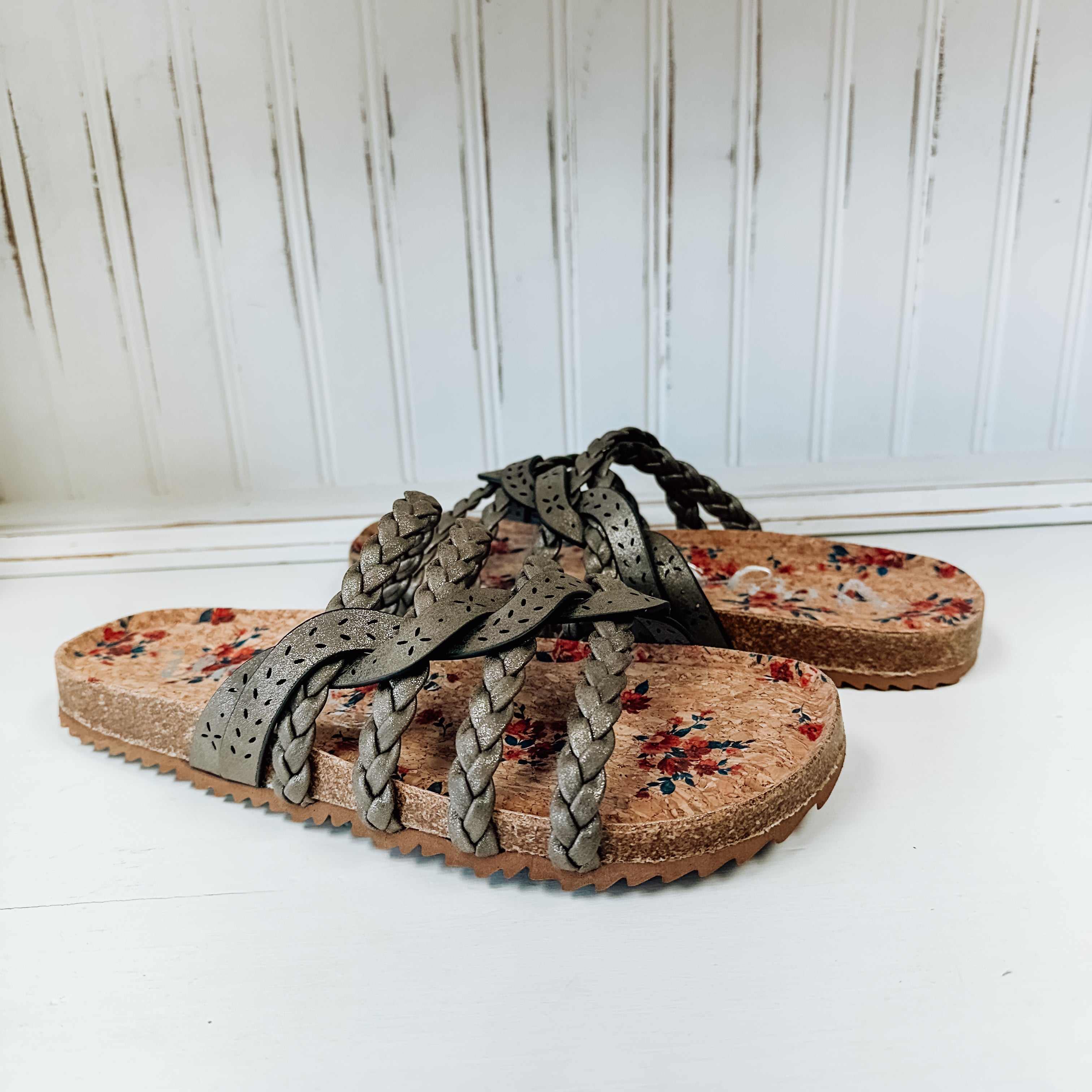 Jade Sandal - Grey