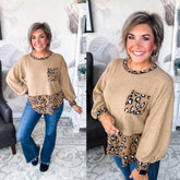 Know the Answers Leopard Top