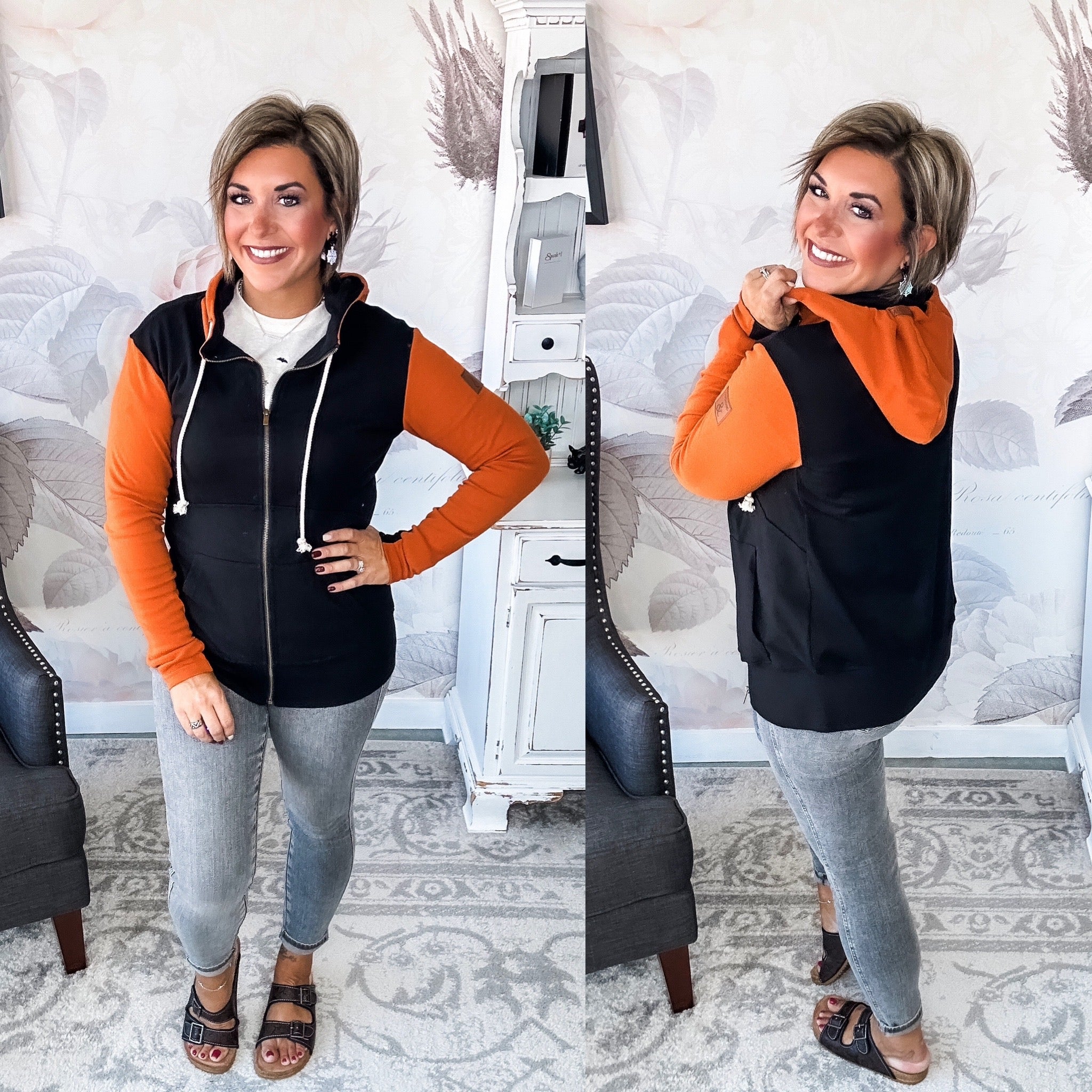 Ampersand Avenue Fullzip Sweatshirt - Keep It Simple