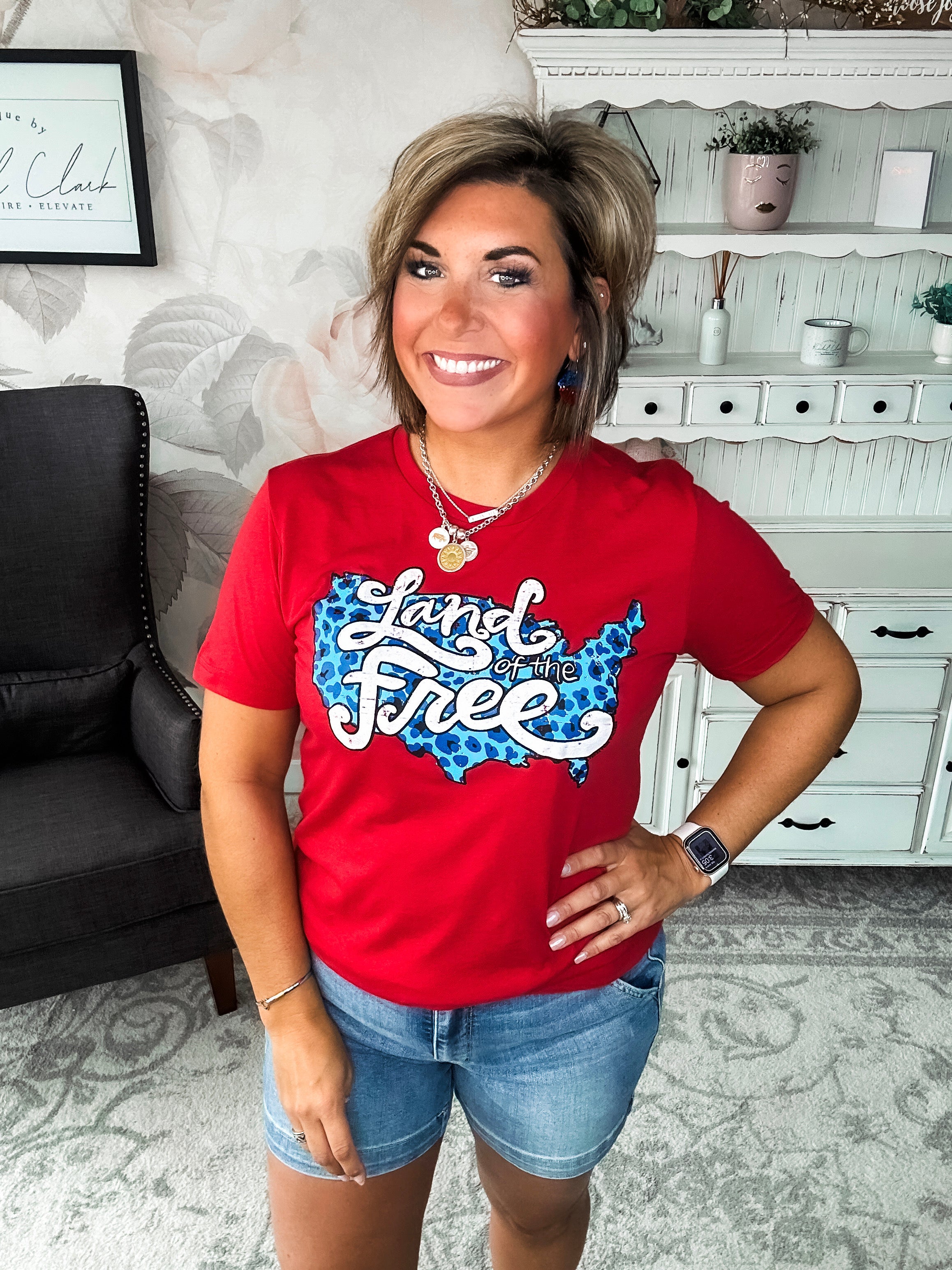 Land of the Free Graphic Tee