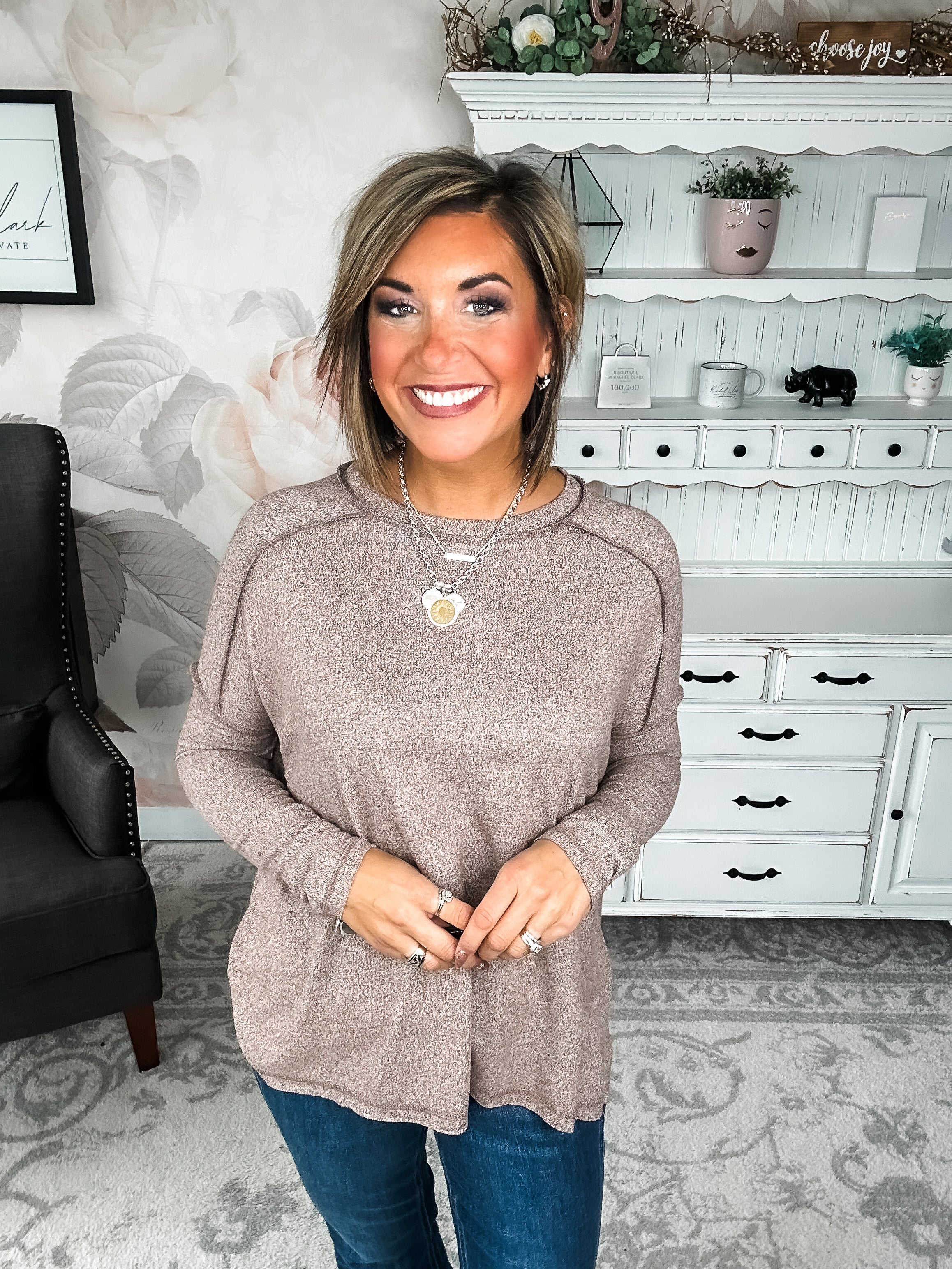 BLACK FRIDAY EXCLUSIVE - Midnight Mover Pullover - Brown