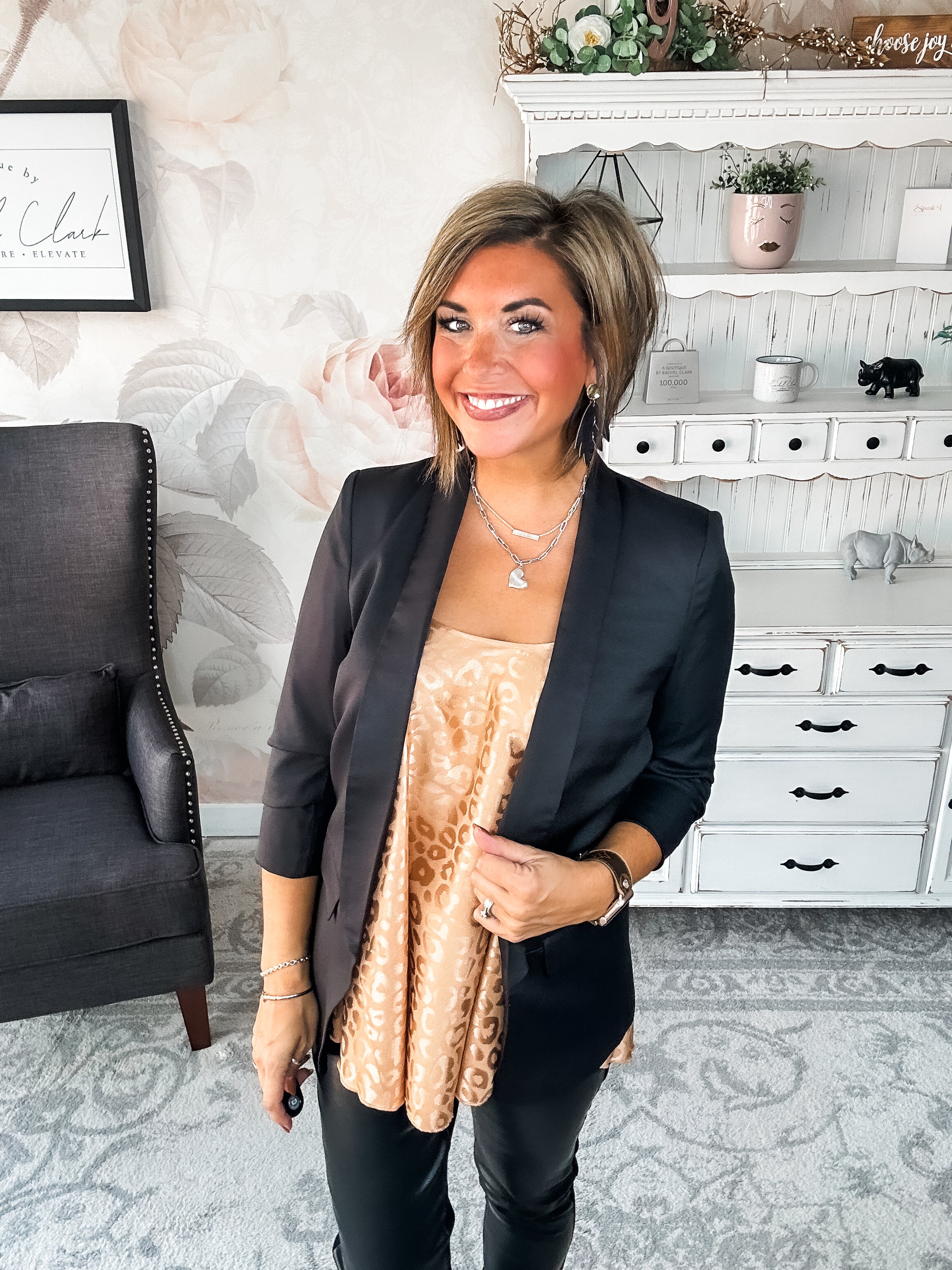 Ready For Success Blazer - Black