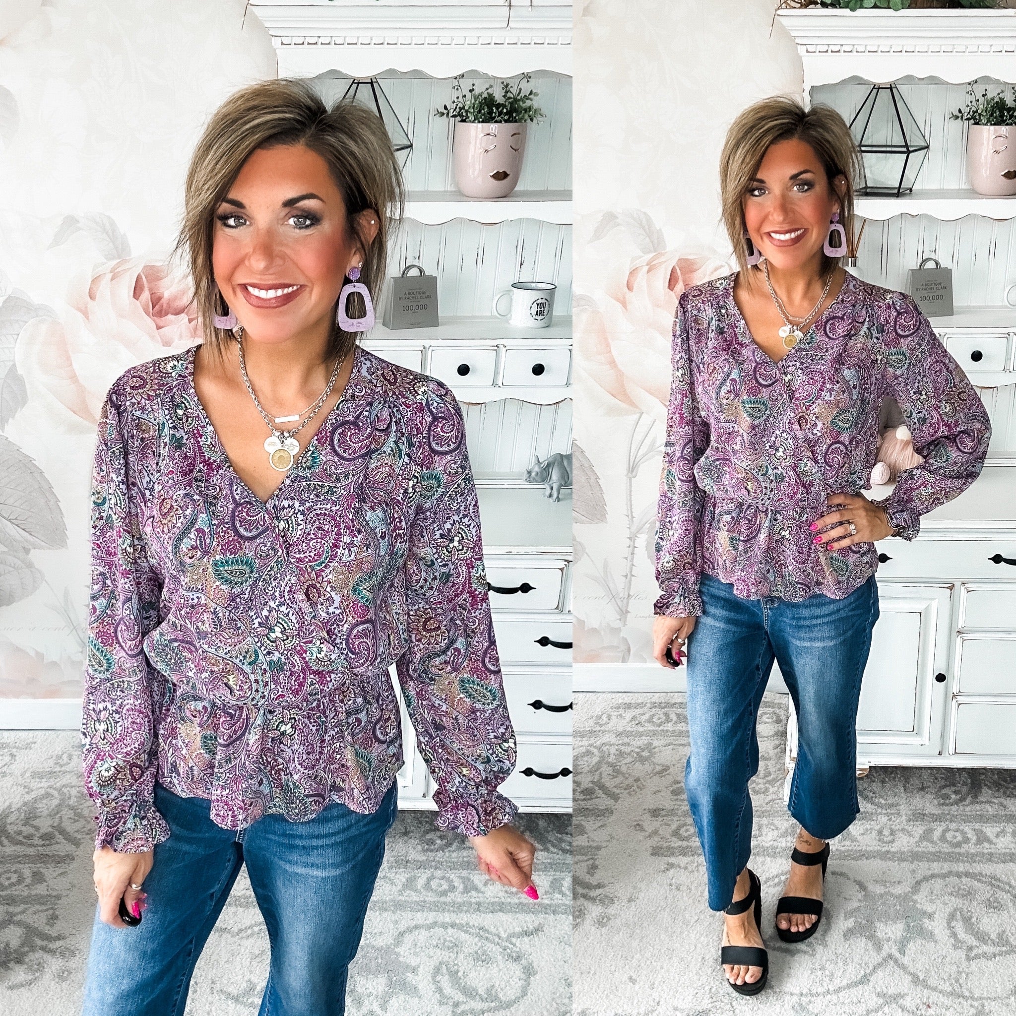 Whatever You're Doing Blouse