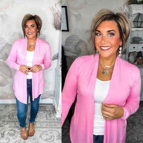 Love Never Fades Cardigan - Pink