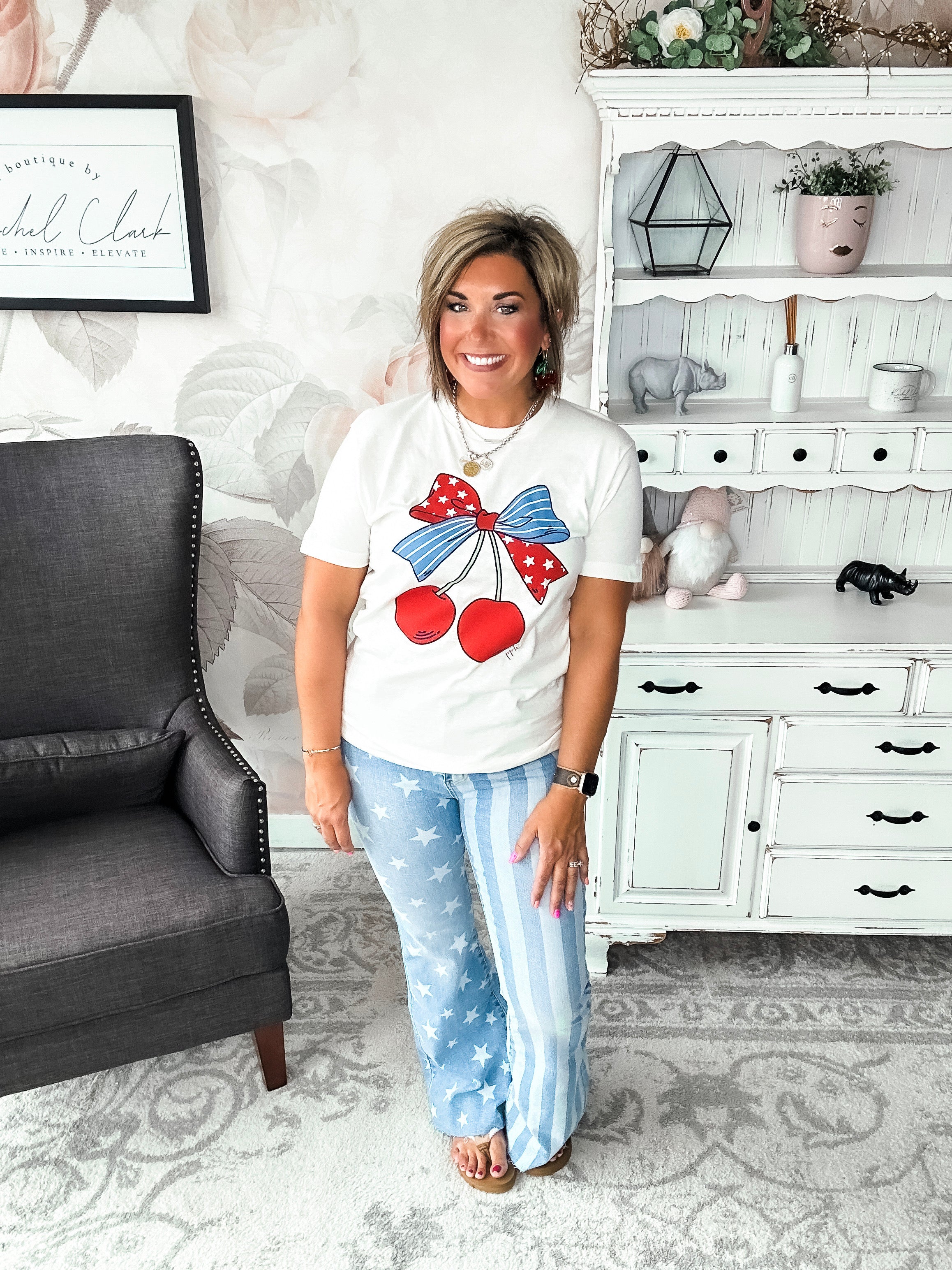 Cherry 'Merica Graphic Tee