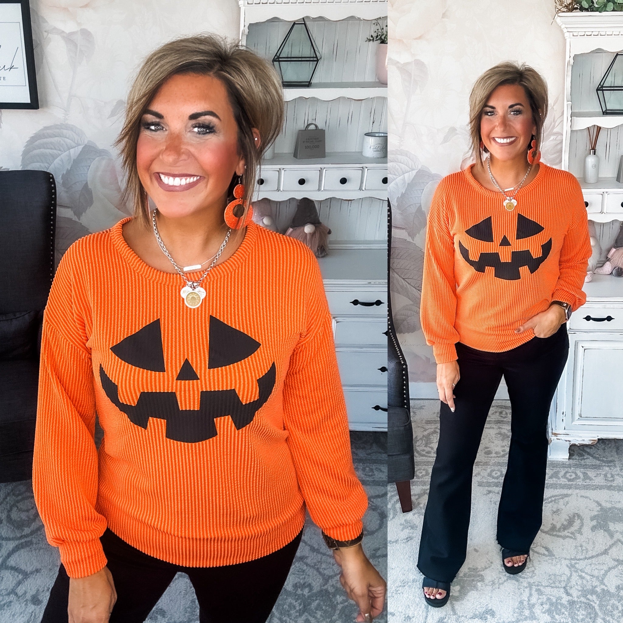 Jack-O Pumpkin Pullover