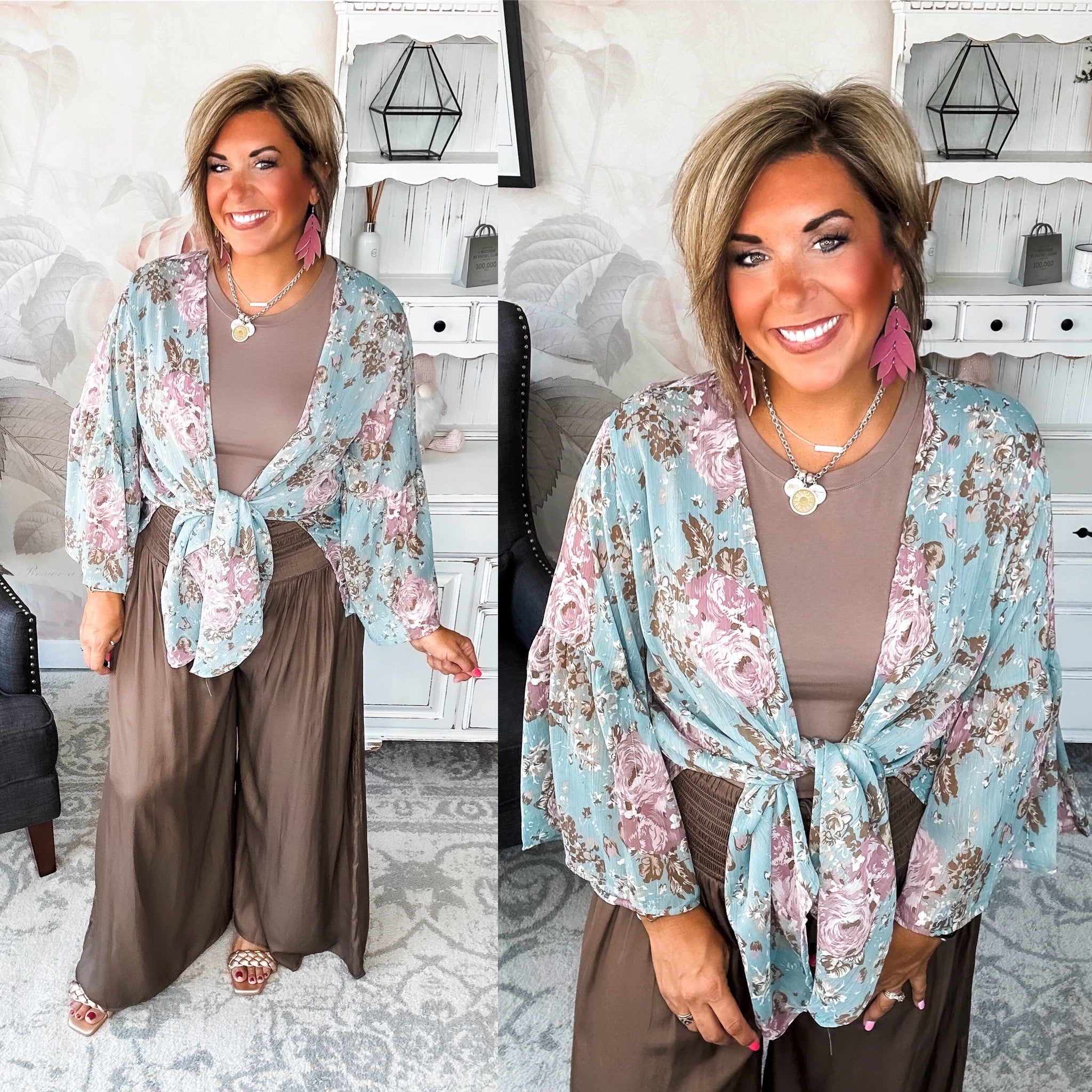 Loving Everyday Floral Kimono