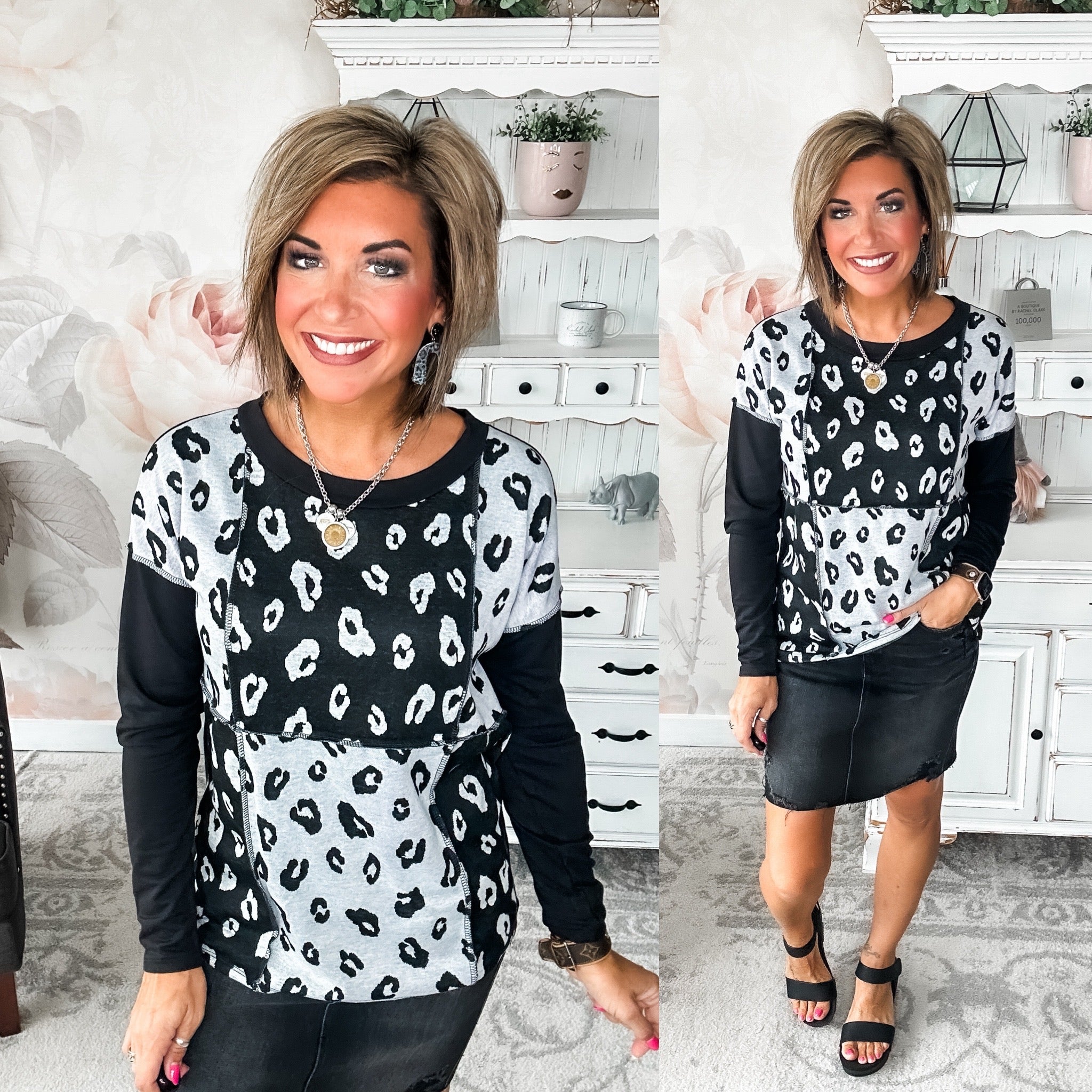 Out Of My Mind Knit Top