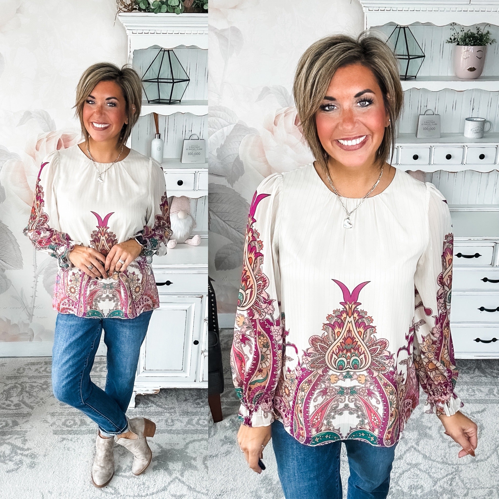 Stop Time Blouse