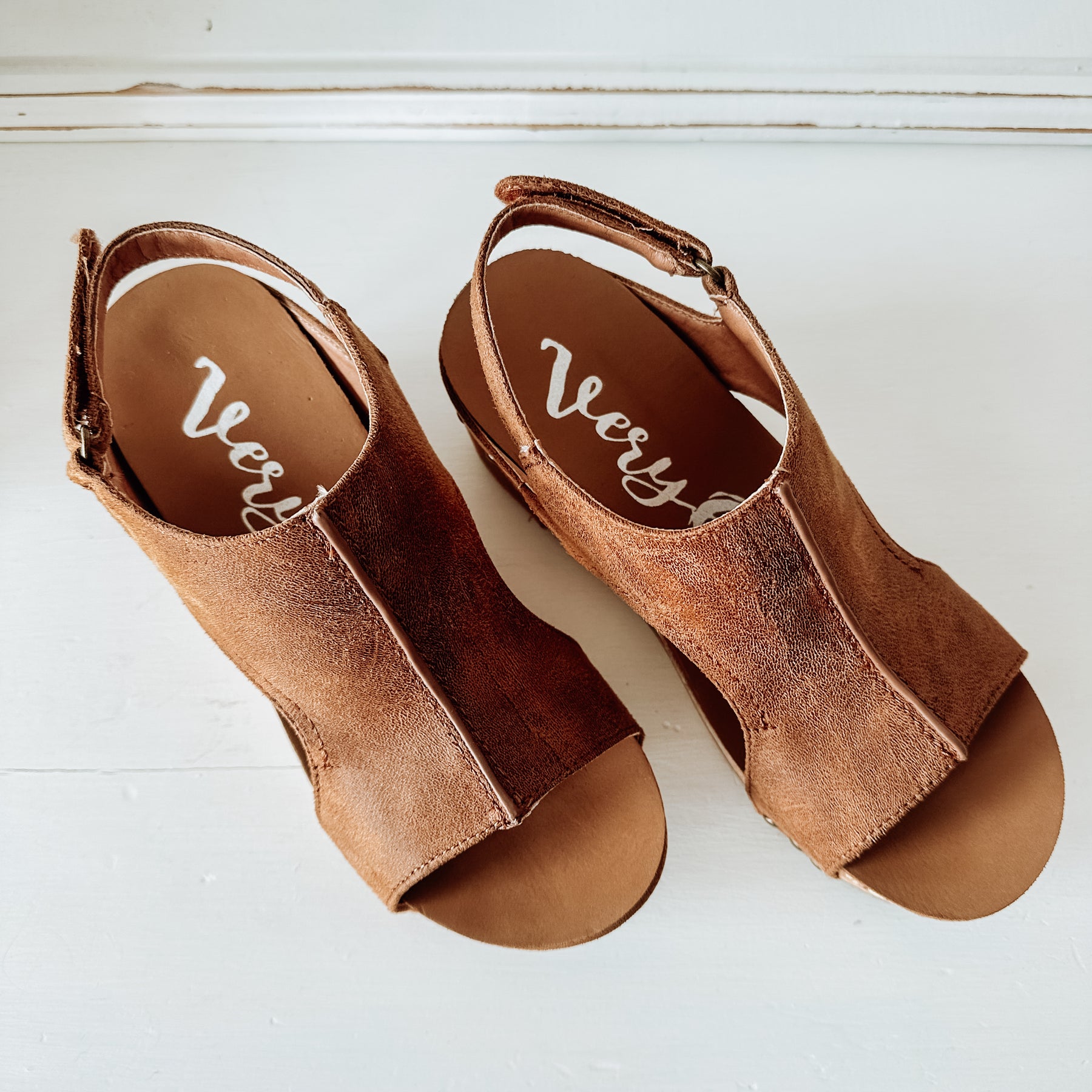 Isabella Wedge Sandal - Tan