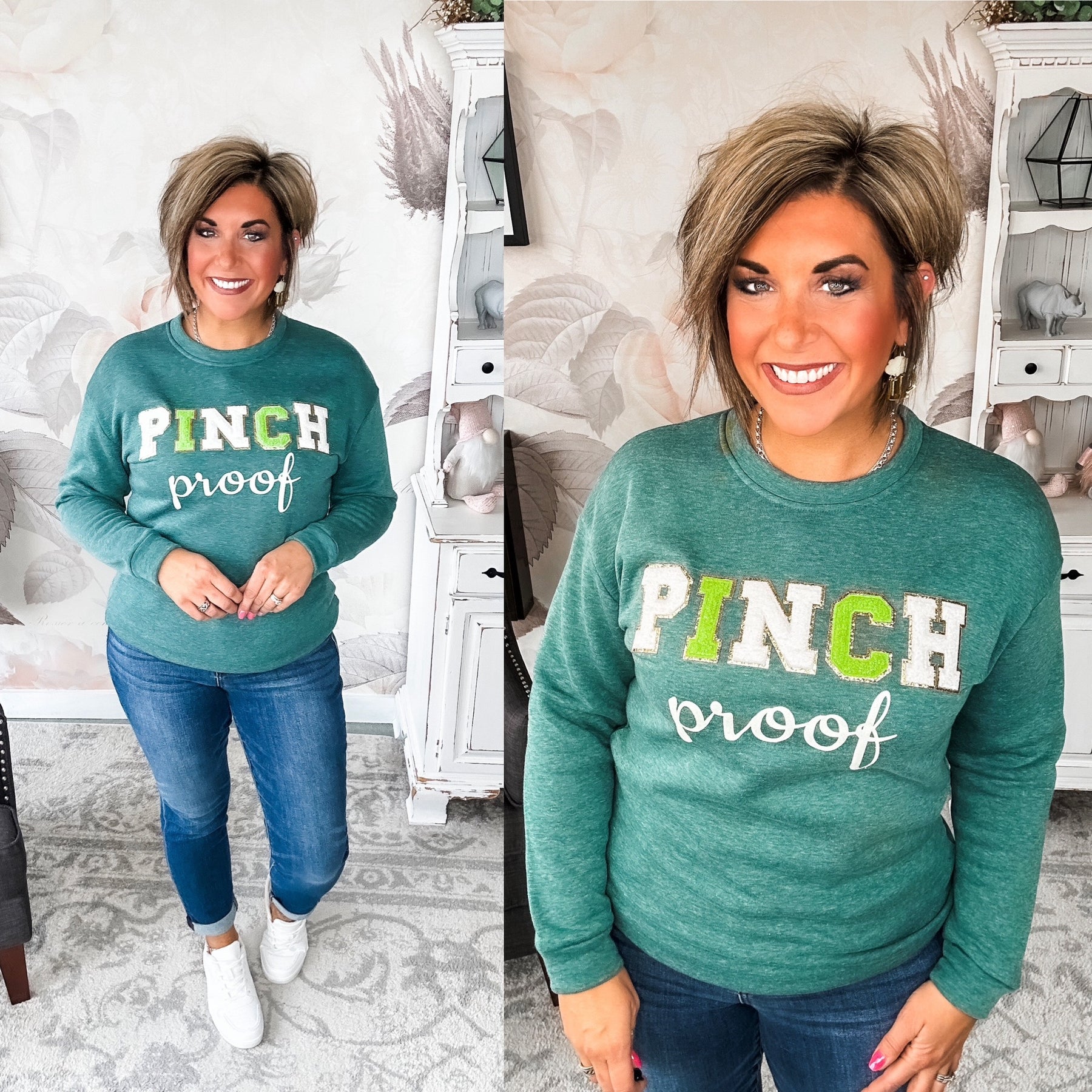 Pinch Proof Chenille Sweatshirt