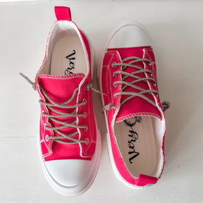 Aman Sneaker - Hot Pink