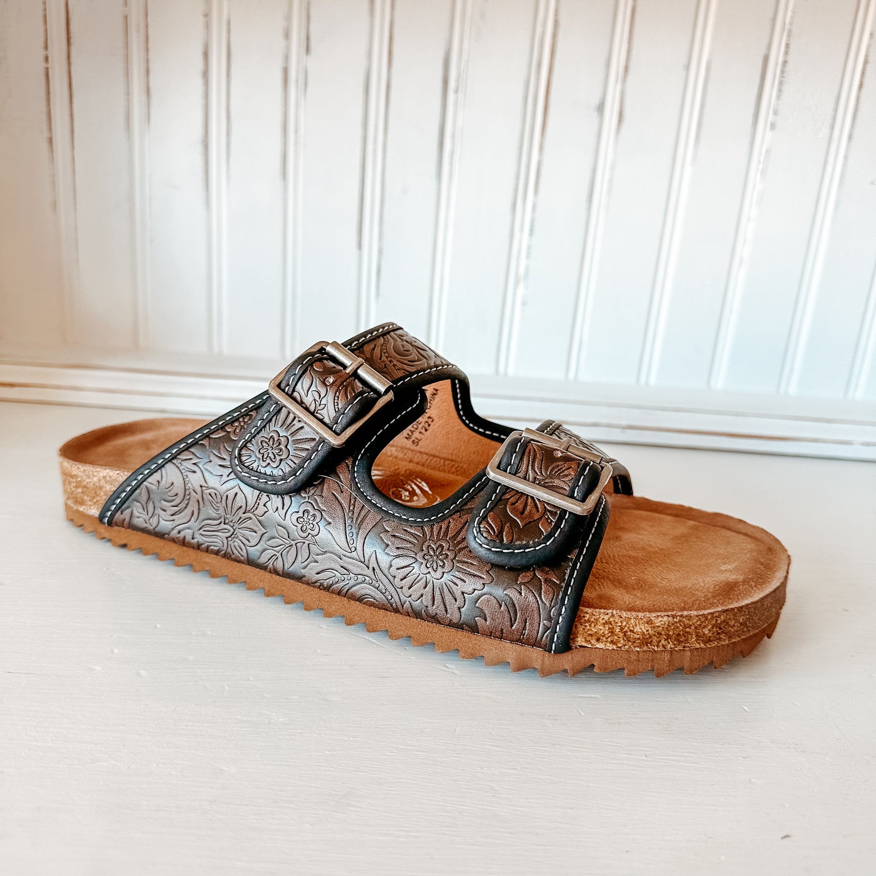 Berry Sandal - Black Chocolate