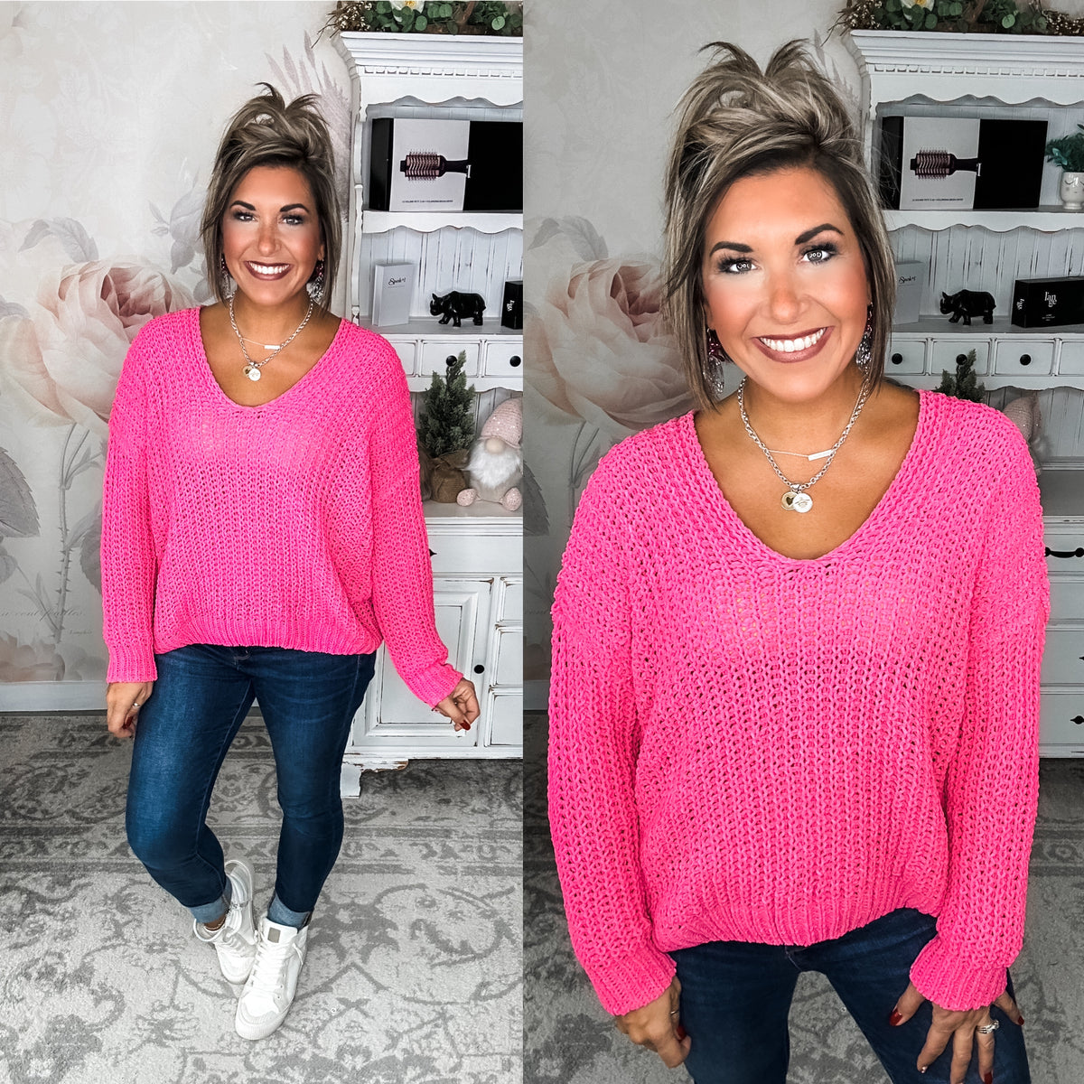BLACK FRIDAY EXCLUSIVE - Such a Steal Sweater - Pink