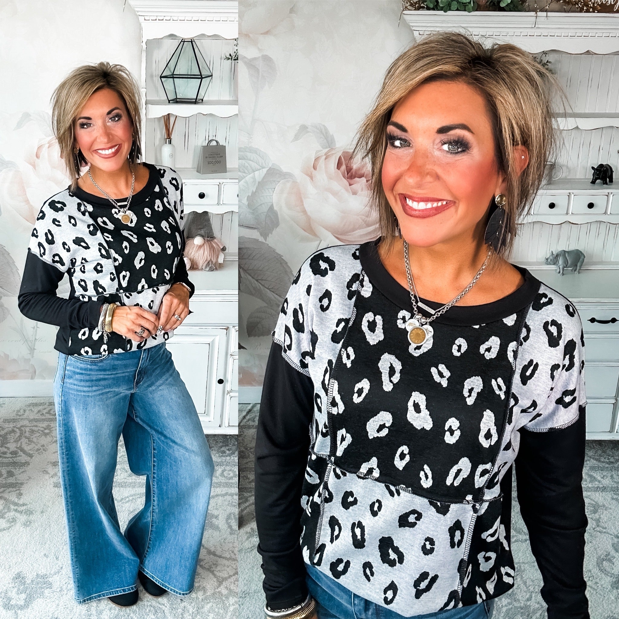 Out Of My Mind Knit Top