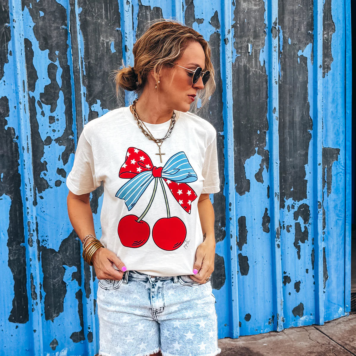 Cherry 'Merica Graphic Tee