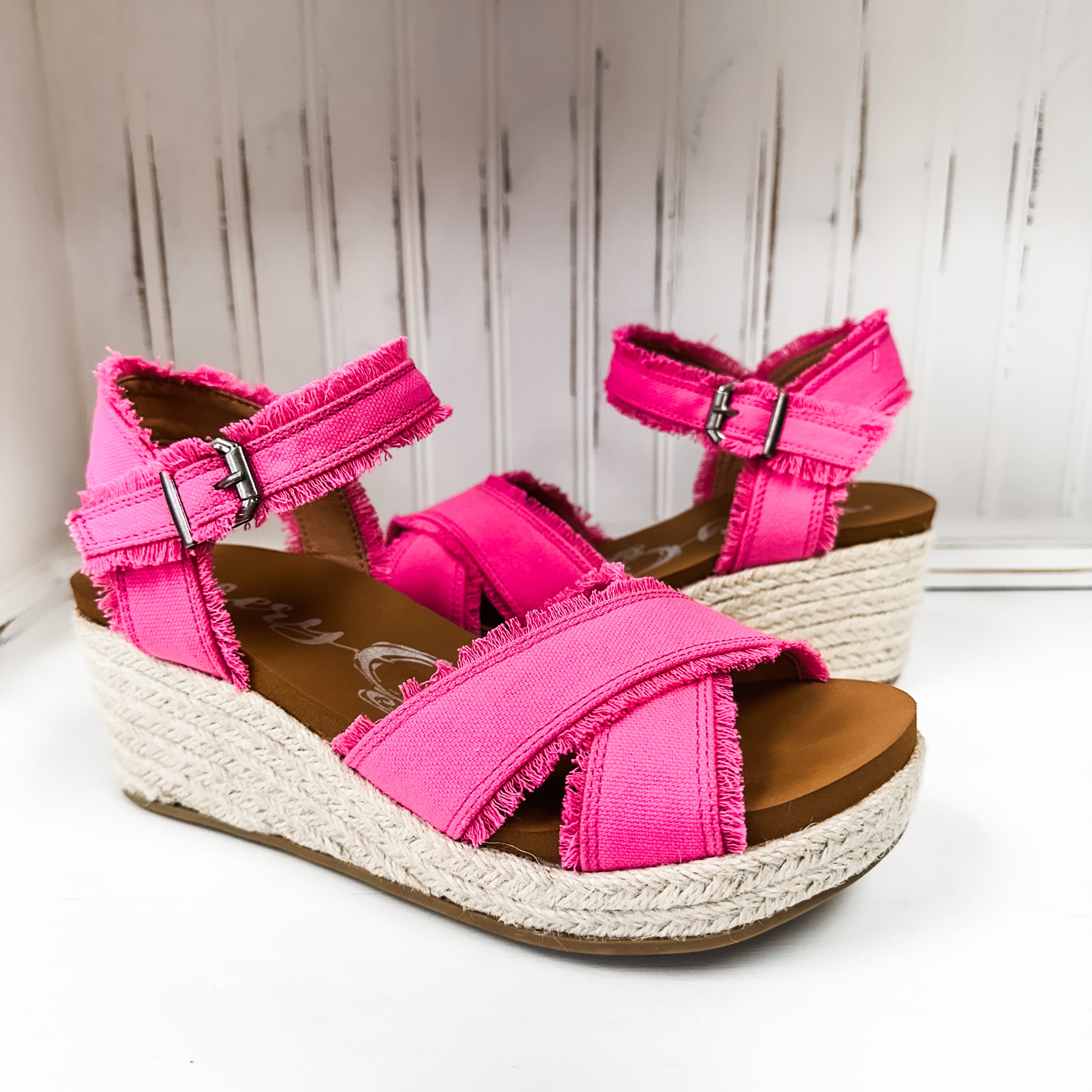 Brista Espadrille Sandal - Pink
