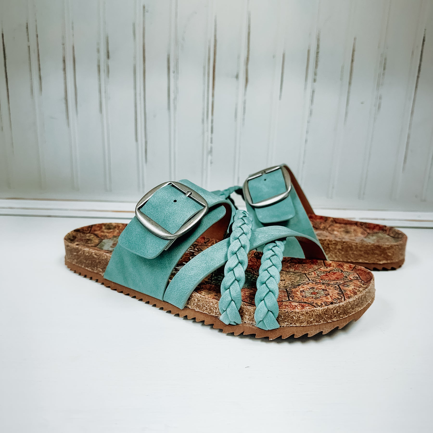 Nora Sandal - Turquoise