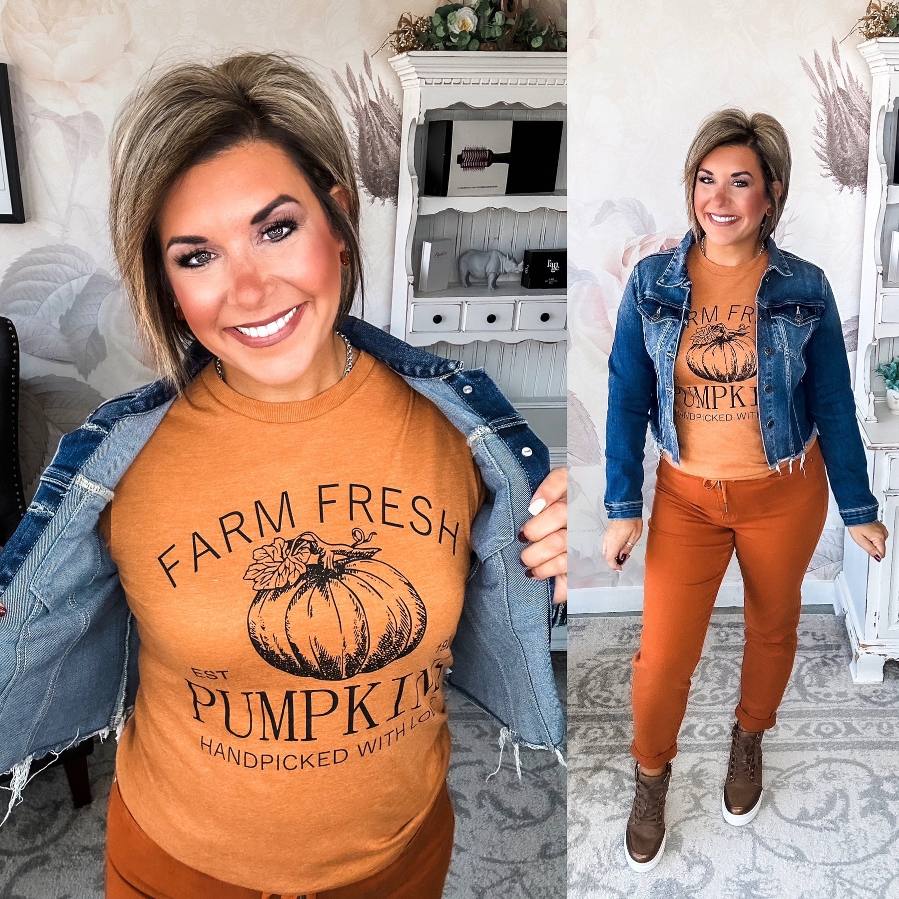 Farm Fresh Pumpkins Graphic Tee