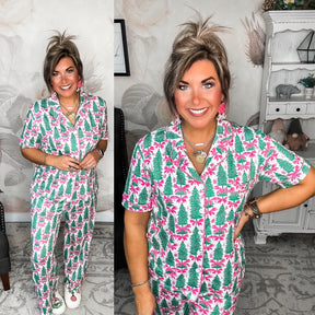 'Tis The Season Luxe Pajama Set