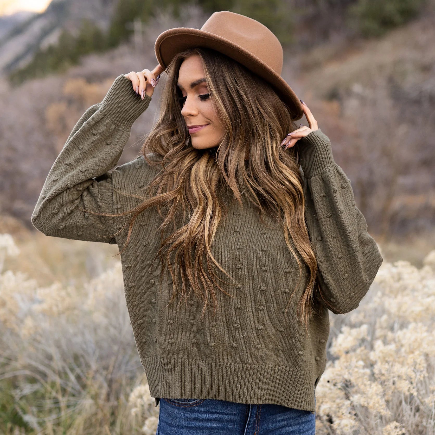 Dreaming of Tomorrow Sweater - Olive