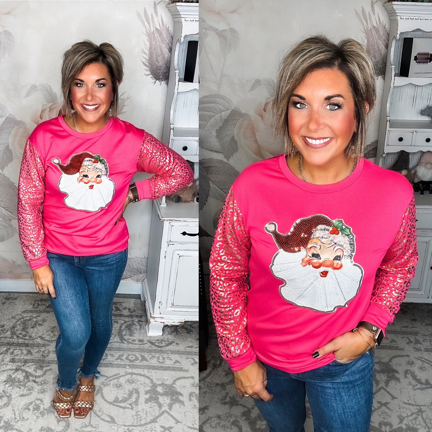 Santa Baby Long Sleeve Pullover