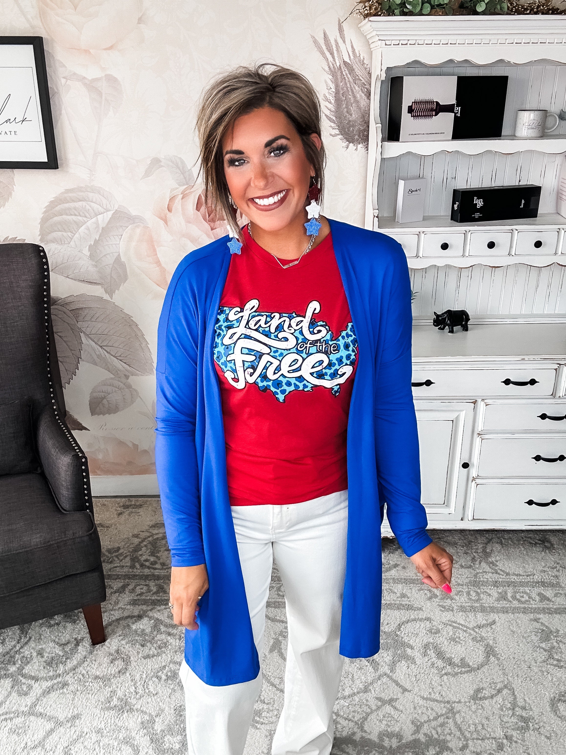 Land of the Free Graphic Tee