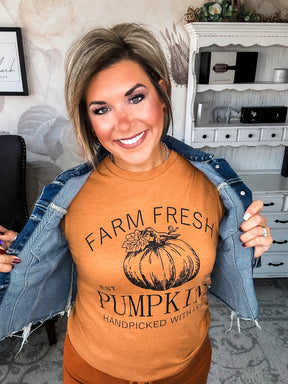 Farm Fresh Pumpkins Graphic Tee