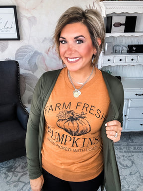 Farm Fresh Pumpkins Graphic Tee