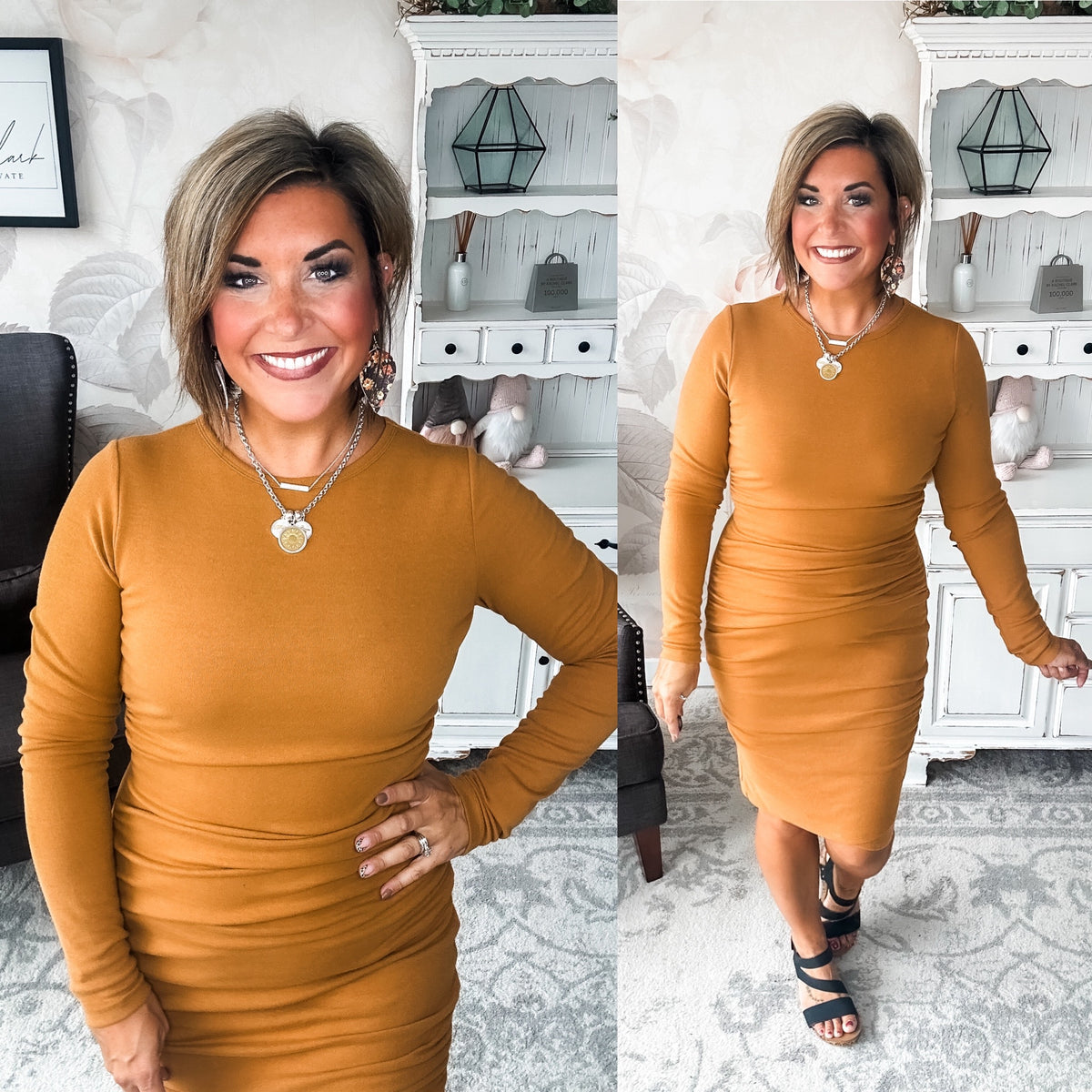 Ampersand Avenue Better Than Basics Long Sleeve - Butterscotch