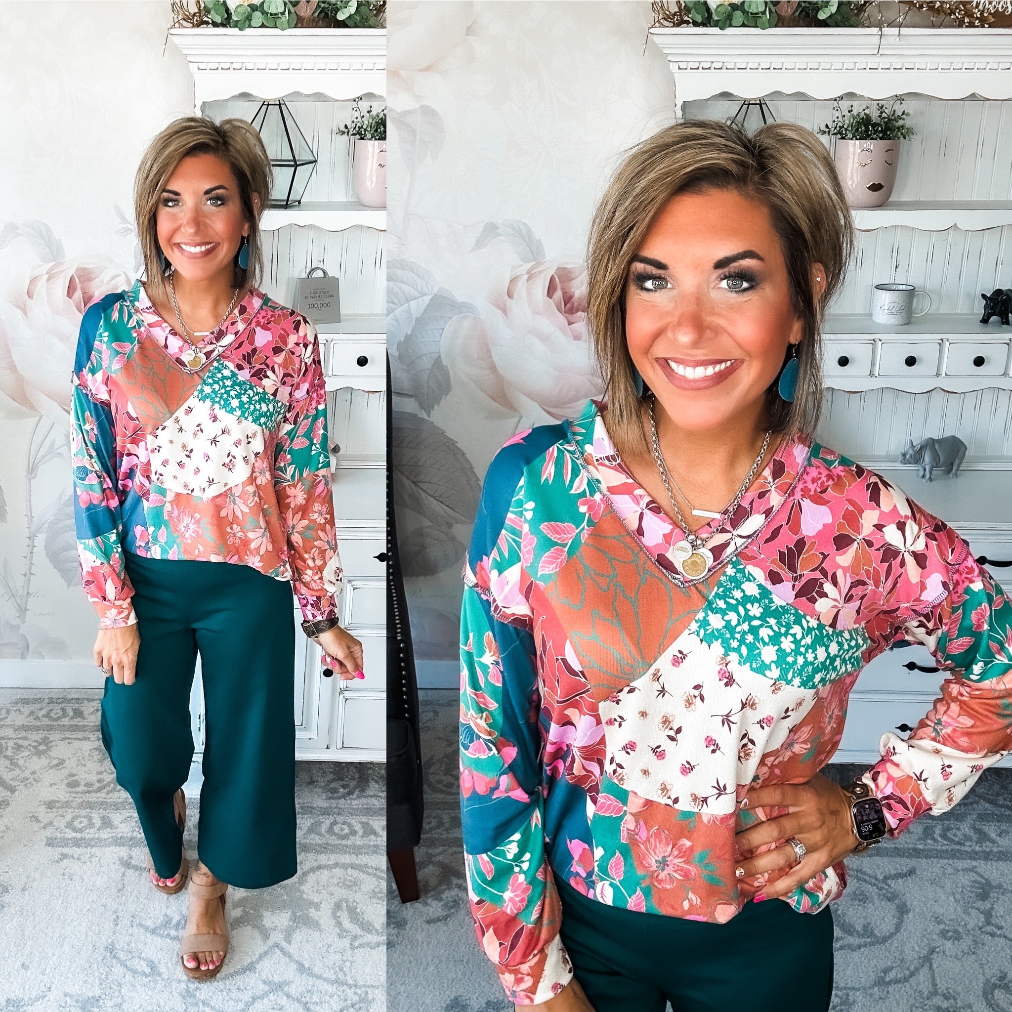 Push Me Around Blouse
